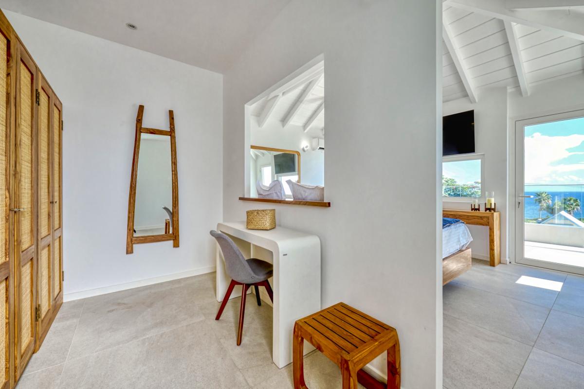 17.Location villa de luxe piscine vue mer Ste Anne Guadeloupe_Suite Master